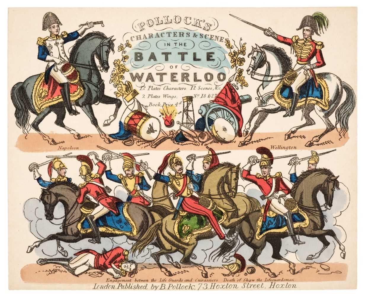 Lot 328 - Wellington (Arthur Wellesley, 1st Duke of). Pollock's Characters & Scenes in the Battle of Waterloo