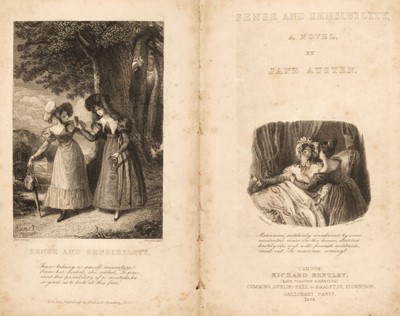 Lot 367 - Austen (Jane). Sense and Sensibility: A Novel, 1st illustrated edition, 1833