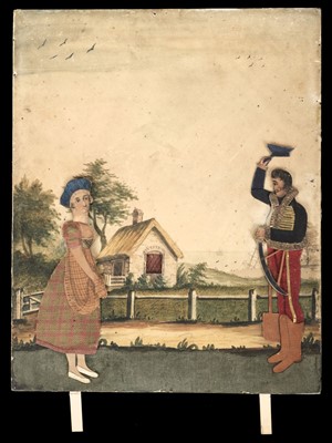 Lot 444 - Smart (George, 1774-1846). The Soldier and the Maid, circa 1817