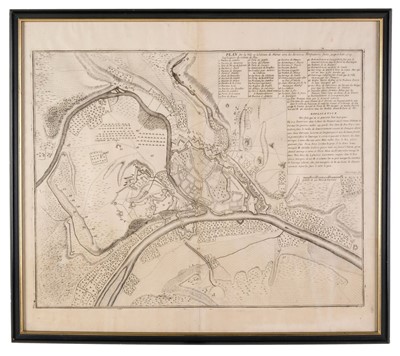 Lot 39 - Military Siege Maps. Harrewyn (J.). Three siege maps, circa 1710