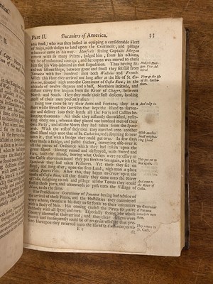 Lot 104 - Exquemelin (Alexandre Olivier). The History of the Bucaniers of America, 2nd edition, 1695
