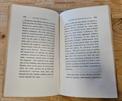 Lot 256 - Cochrane (Charles). Journal of a Residence and Travels in Colombia, 2 volumes, 1st edition, 1825
