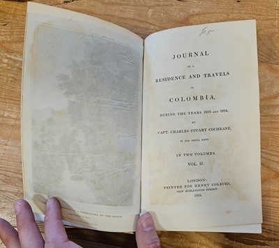 Lot 256 - Cochrane (Charles). Journal of a Residence and Travels in Colombia, 2 volumes, 1st edition, 1825