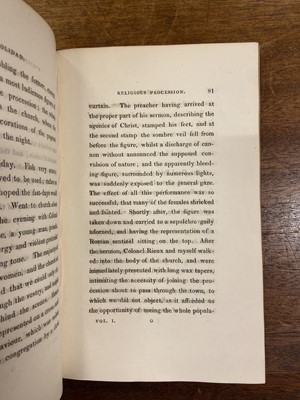 Lot 256 - Cochrane (Charles). Journal of a Residence and Travels in Colombia, 2 volumes, 1st edition, 1825