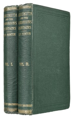 Lot 309 - Burton (Richard F). Abeokuta and the Camaroons Mountains. 2 volumes, 1st edition, 1863