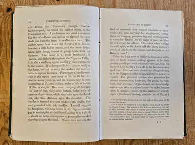 Lot 309 - Burton (Richard F). Abeokuta and the Camaroons Mountains. 2 volumes, 1st edition, 1863