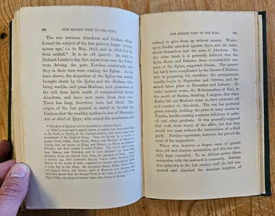 Lot 309 - Burton (Richard F). Abeokuta and the Camaroons Mountains. 2 volumes, 1st edition, 1863