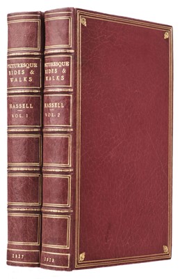 Lot 221 - Hassell (John). Picturesque Rides and Walks, 2 volumes, 1817-18
