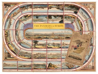 Lot 448 - Wallis (J & E., publisher). The Panorama of Europe, a New Game, Novr. 1st. 1815