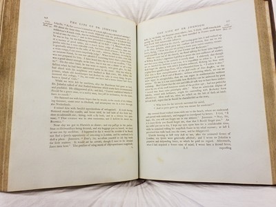 Lot 168 - Boswell (James). The Life of Samuel Johnson, 2 volumes, 1st edition, 1791