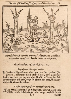 Lot 86 - [Barker, Thomas]. The Country-mans Recreation,  2 parts (of 4) in one volume, 1654