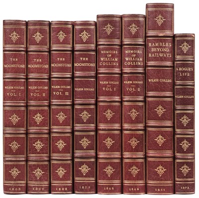 Lot 316 - Collins (Wilkie). The Moonstone, 3 volumes, 1st edition, 1868