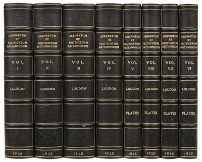 Lot 277 - Loudon (J.C). Arboretum et Fruticetum Britanicum, 8 volumes, 1838