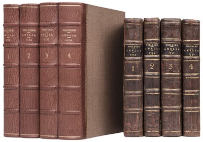 Lot 134 - Fielding (Henry). Amelia, 1st edition, 4 volumes, 1752