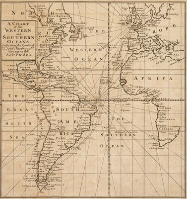 Lot 118 - Coreal (François). Voyages de François Coreal aux Indes Occidentales, 3 volumes, 1722