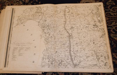 Lot 32 - Lincolnshire. Bryant (Andrew),  Map of the County of Lincoln..., 1828