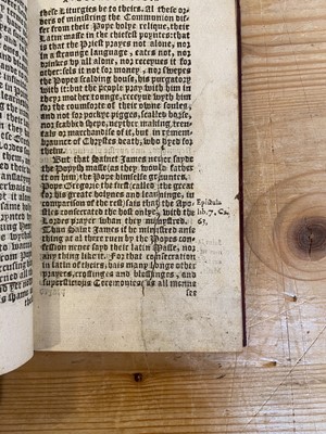 Lot 25 - [Pilkington, James]. The burnynge of Paules church in the yeare of oure Lord 1561, 1563
