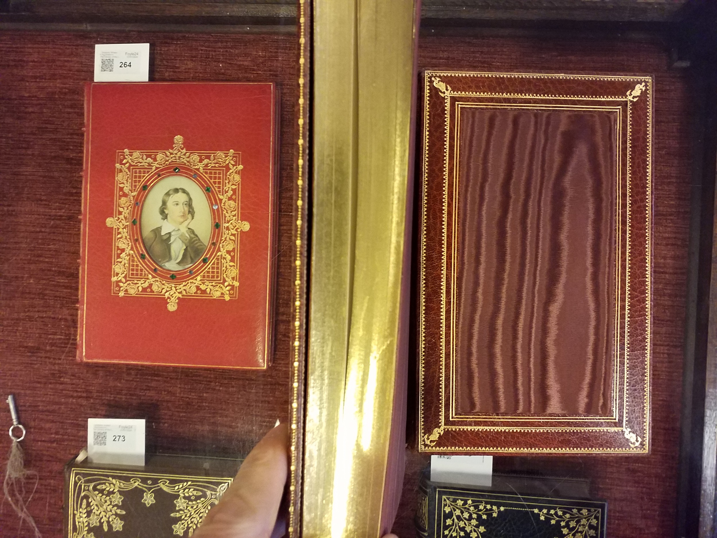 Lot 276 - Cosway-style binding. Letters of English