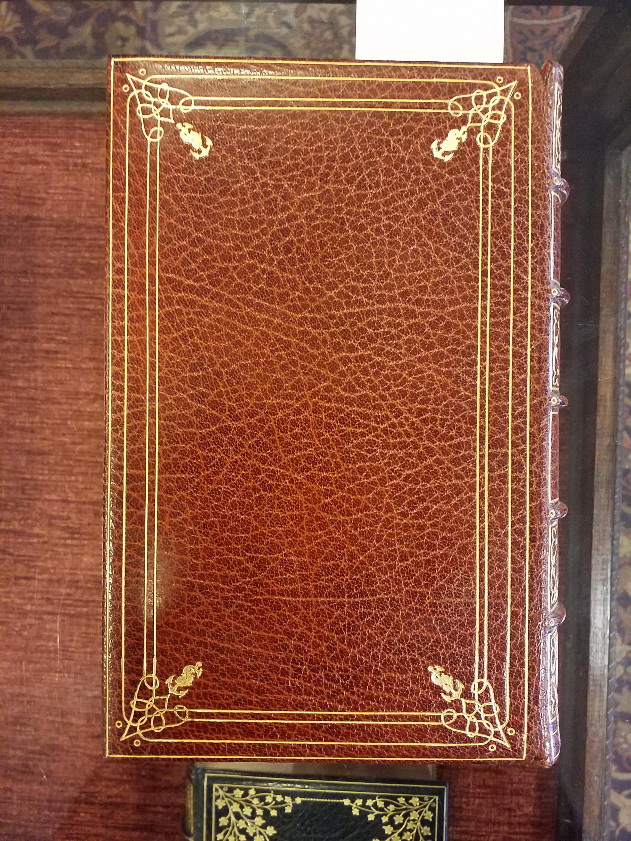 Lot 276 - Cosway-style binding. Letters of English