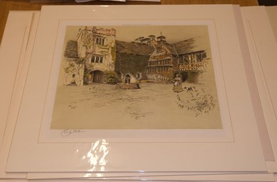 Lot 63 - Aldin (Cecil (1870 - 1935). Seven Lithographs of Topographical Views