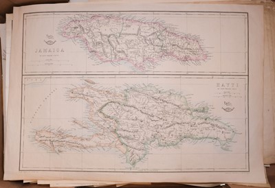 Lot 20 - Foreign Maps. A collection of approximately 280 maps, 17th - 19th century