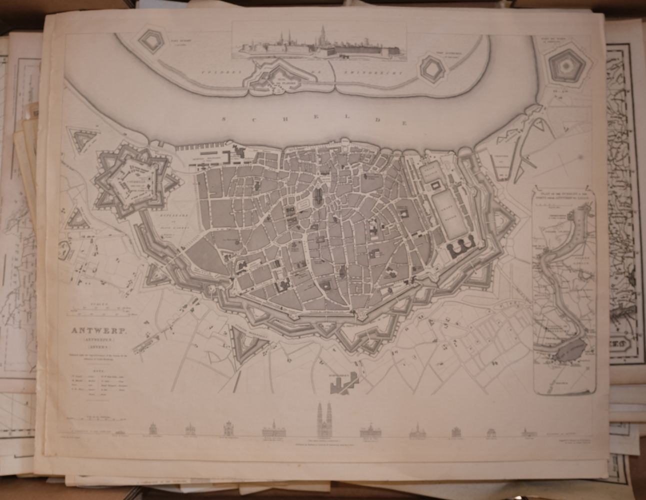 Lot 20 - Foreign Maps. A collection of approximately