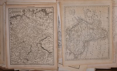 Lot 20 - Foreign Maps. A collection of approximately 280 maps, 17th - 19th century