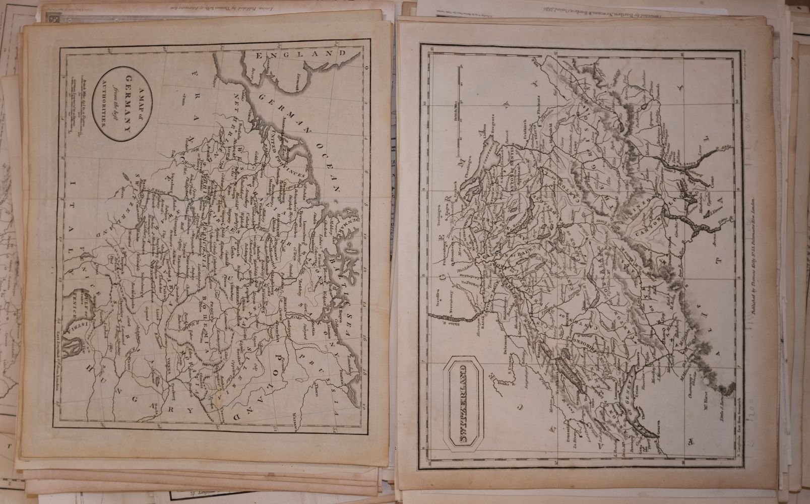 Lot 20 - Foreign Maps. A collection of approximately