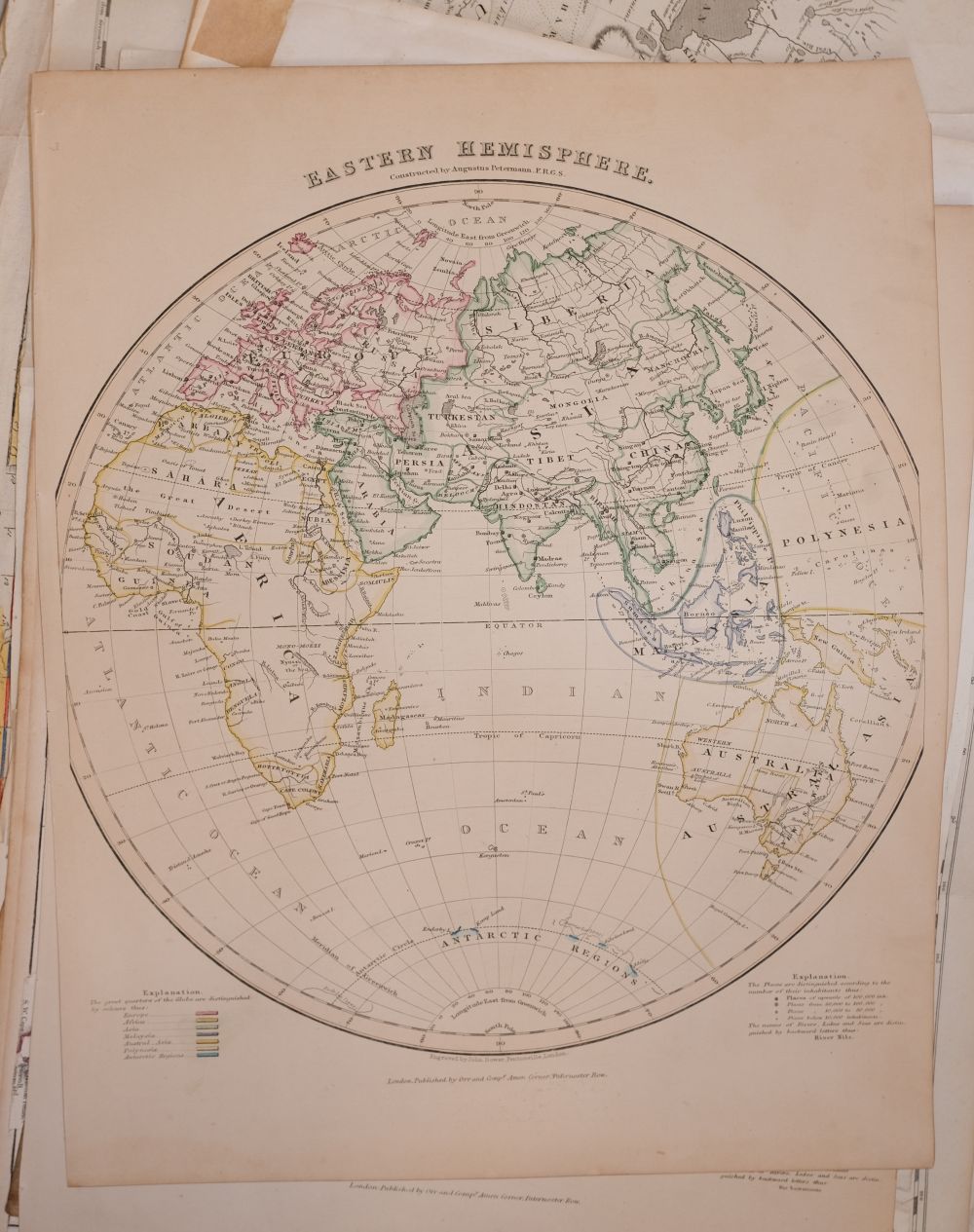 Lot 20 - Foreign Maps. A collection of approximately