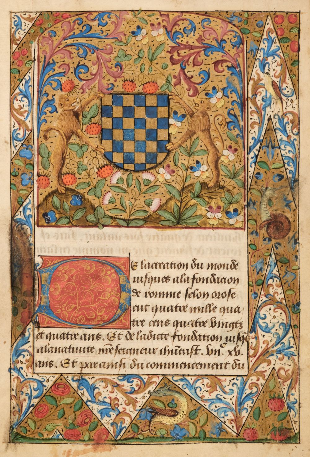 French Monoscript Lot 2 - French Manuscript. Histoire de France,