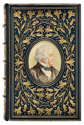 Lot 169 - Cosway-style binding. Thackeray (William). Vanity Fair, 1st edition, 1st issue, 1848