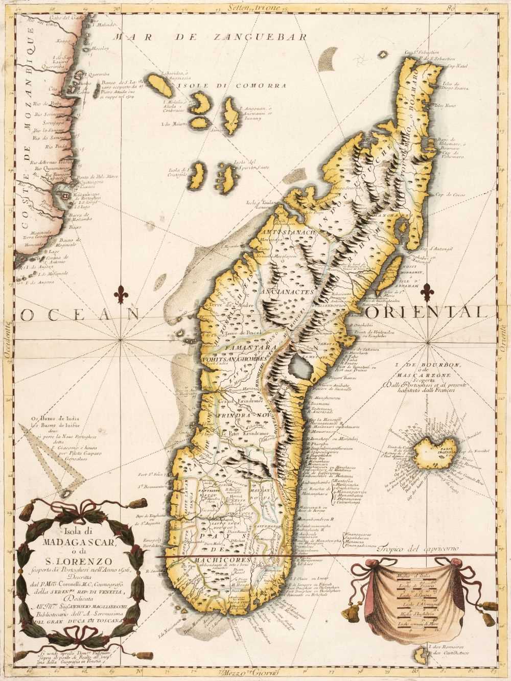 Lot 21 - Foreign Maps. A mixed collection of
