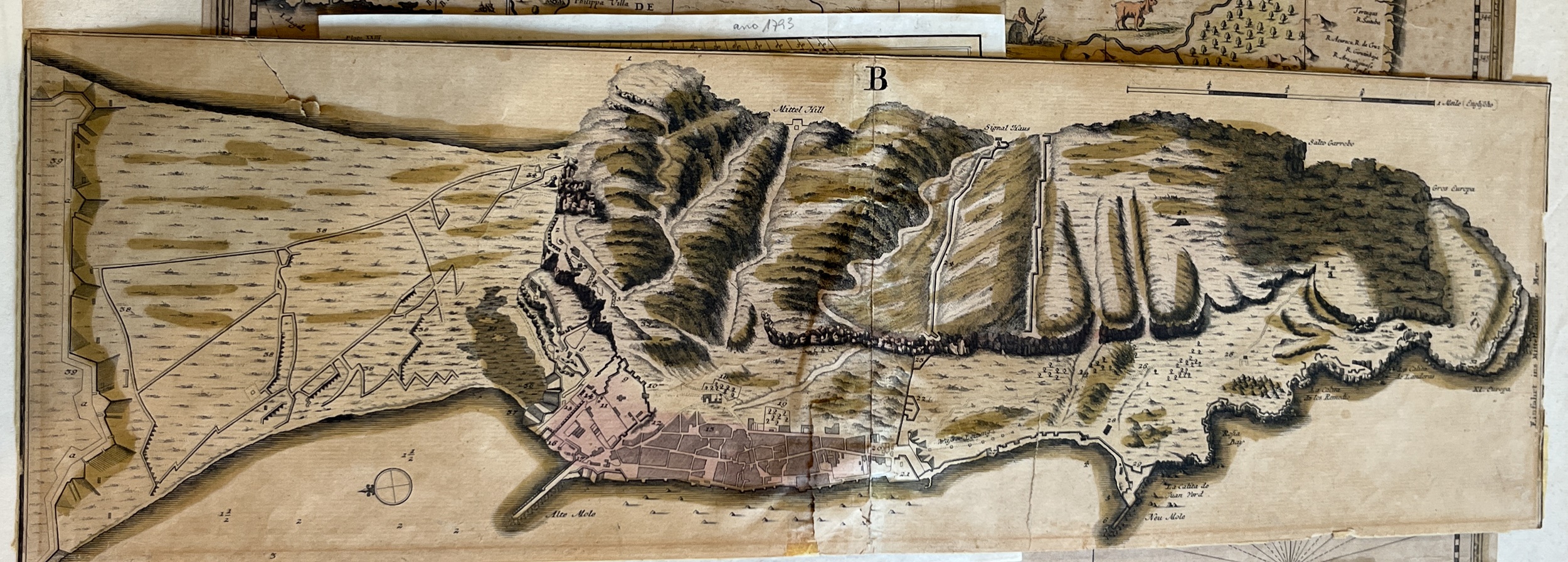 Lot 21 - Foreign Maps. A mixed collection of