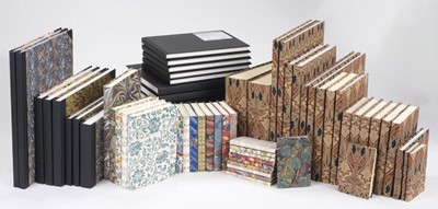 Lot 193 - Sketchbooks and notebooks. A selection of sketchbooks and notebooks, by the Bindery Shop of Ludlow