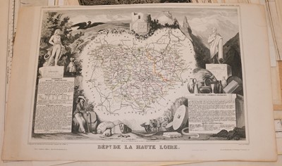 Lot 22 - Foreign Maps. A mixed collection of approximately 200 maps, 17th - 19th century