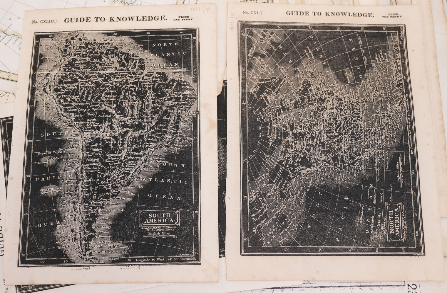 Lot 22 - Foreign Maps. A mixed collection of
