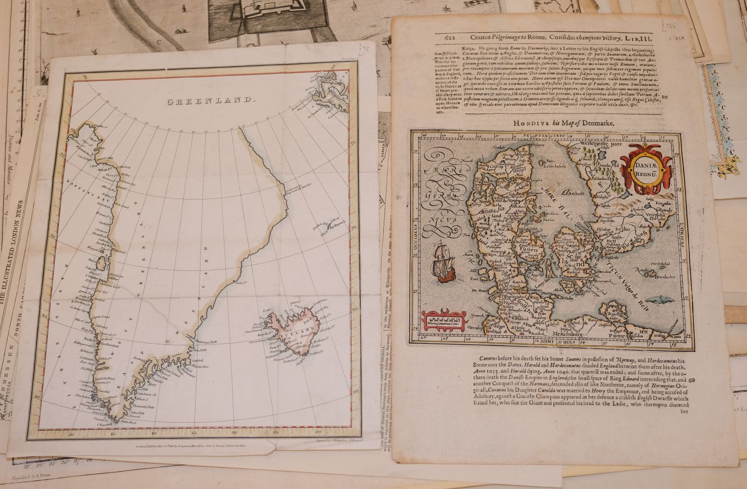 Lot 22 - Foreign Maps. A mixed collection of