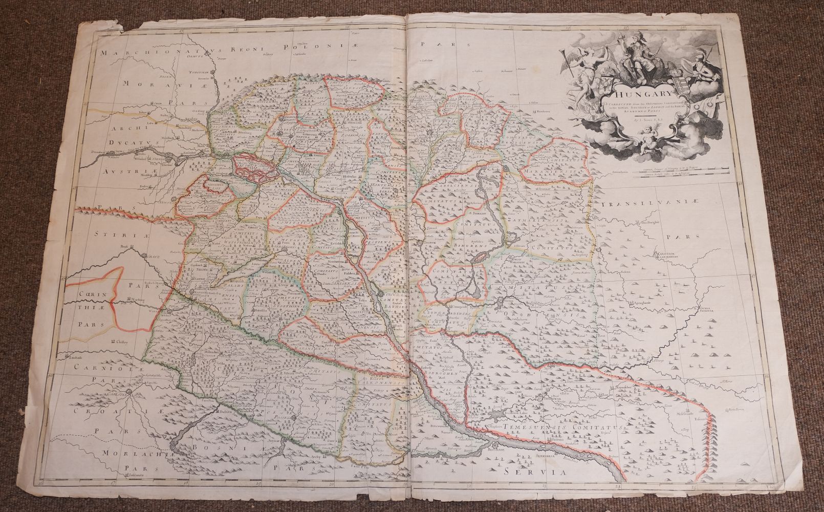 Lot 22 - Foreign Maps. A mixed collection of