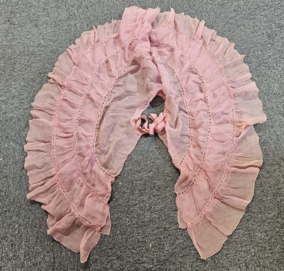 Lot 407 - Clothing. A prize-winning traditional shepherd's smock, circa 1960, & other items