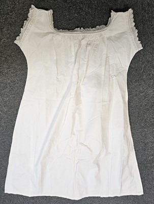 Lot 407 - Clothing. A prize-winning traditional shepherd's smock, circa 1960, & other items