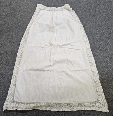 Lot 407 - Clothing. A prize-winning traditional shepherd's smock, circa 1960, & other items