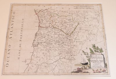Lot 48 - Portugal. A collection of 15 maps, 17th - 19th-century