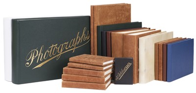 Lot 359 - Albums & Sketchbooks. A selection of albums and sketchbooks by the Bindery Shop, Ludlow