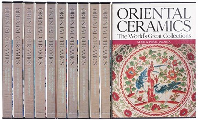 Lot 311 - Kodansha, publisher. Oriental Ceramics, 11 volumes, standard edition, Tokyo, 1981-82