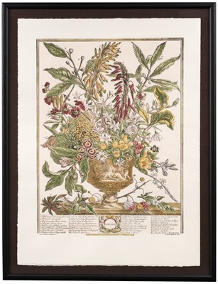 Lot 186 - Botanical Prints. A selection of Botanical-themed prints produced by The Bindery Shop, Ludlow