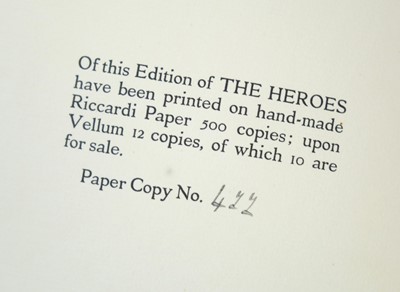 Lot 516 - Flint (William Russell, illustrator). Le Morte D'Arthur, 4 volumes, 1910-11