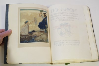 Lot 516 - Flint (William Russell, illustrator). Le Morte D'Arthur, 4 volumes, 1910-11