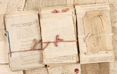 Lot 283 - Barrington Family Papers. An important and substantial manuscript archive, circa 1740's-1830's