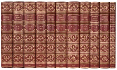 Lot 322 - Fielding (Henry). The Works of Henry Fielding, Esq, 11 volumes, 1871-72