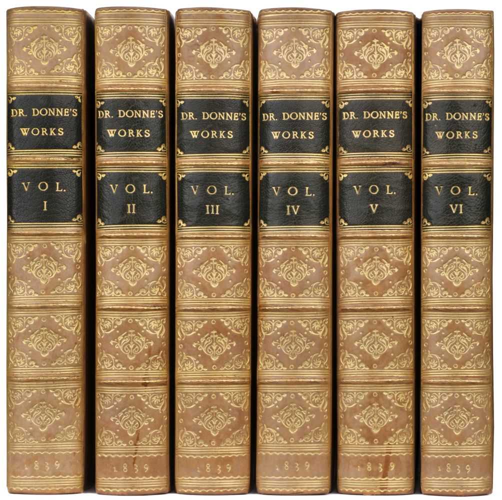 Lot 279 - Donne (John). The Works of John Donne, 6 volumes, 1839